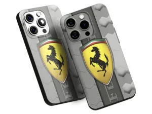 Ferrari Custodia Silicone Telefono Tocco di Lusso
